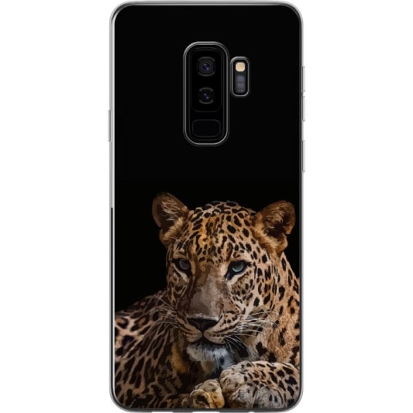 Samsung Galaxy S9+ Gennemsigtig cover Leopard