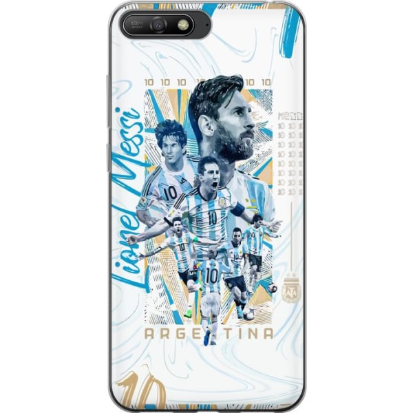 Huawei Y6 (2018) Gennemsigtig cover Lionel Messi