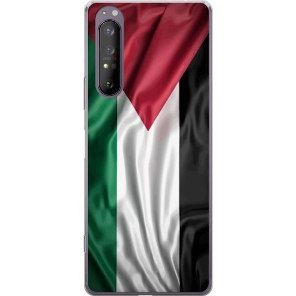 Sony Xperia 1 II Gennemsigtig cover Palestinaflaget – ikonis