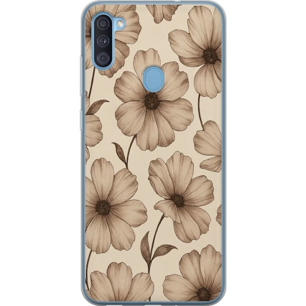 Samsung Galaxy A11 Genomskinligt Skal Pastel Rush
