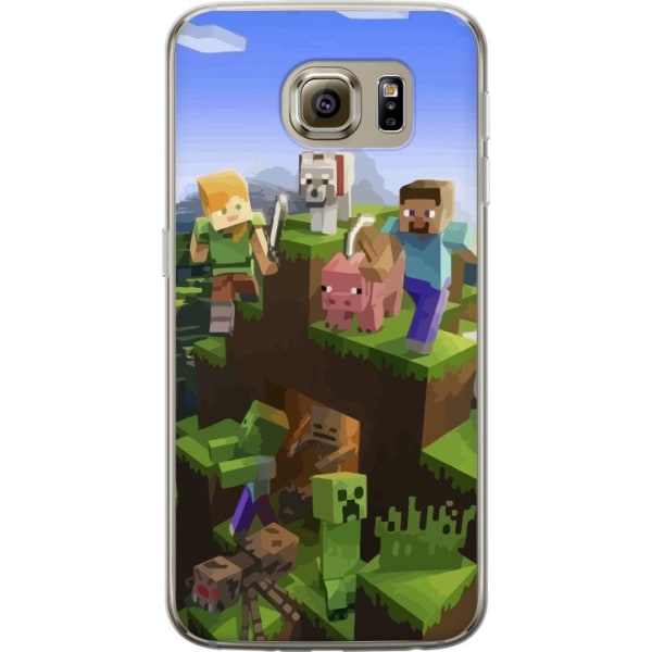 Samsung Galaxy S6 Cover / Mobilcover - MineCraft