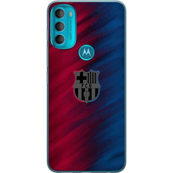 Motorola Moto G71 5G Läpinäkyvä kuori FC Barcelona