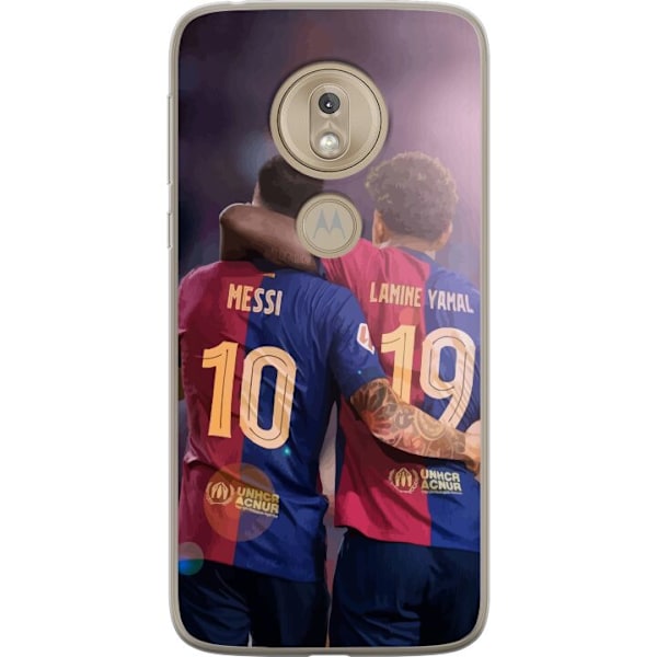 Motorola Moto G7 Play Genomskinligt Skal Lamine Yamal Messi