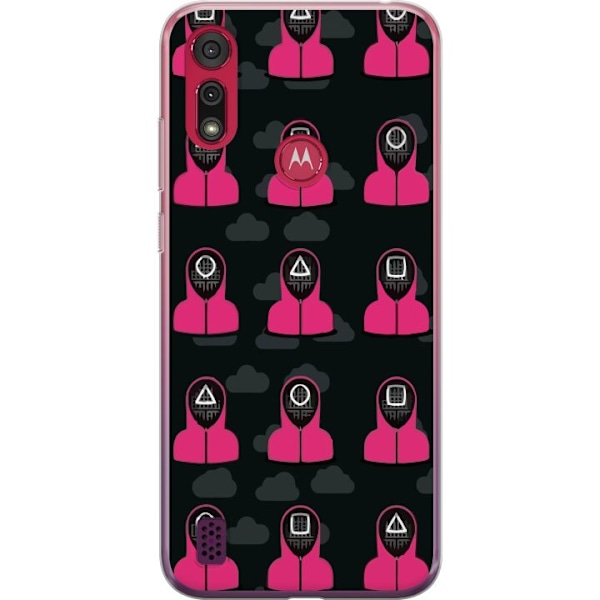 Motorola Moto E6s (2020) Gennemsigtig cover Squid Game 2 - Hve