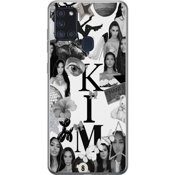 Samsung Galaxy A21s Gjennomsiktig deksel Kim Kardashian – Ae
