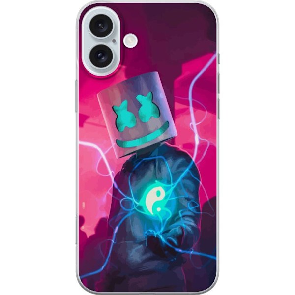 Apple iPhone 16 Plus Gennemsigtig cover Marshmello Fortnite