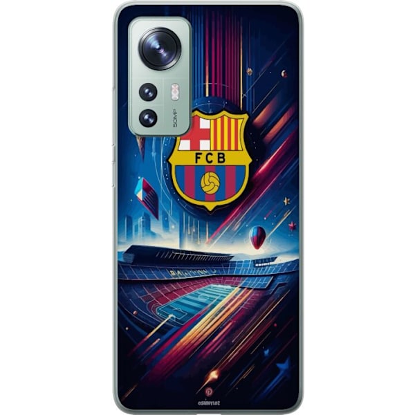 Xiaomi 12 Gjennomsiktig deksel FC Barcelona