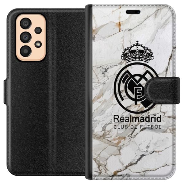 Kompatibelt Plånboksfodral till Samsung Galaxy A33 5G Real Madrid