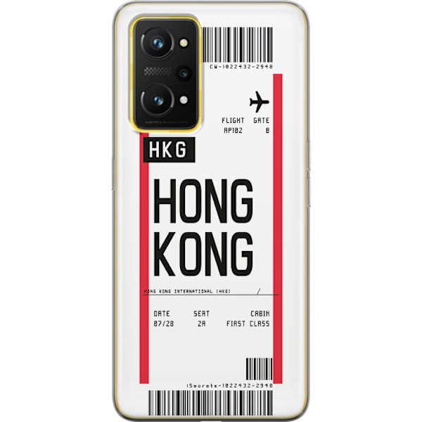 Realme GT Neo 3T Gennemsigtig cover Hongkong