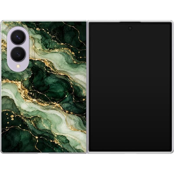 Kompatibelt Mobilskal till Samsung Galaxy Z Fold8 Smaragdagat grön
