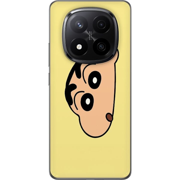 Xiaomi Redmi Note 14 Pro+ Läpinäkyvä kuori Peeking Shinchan