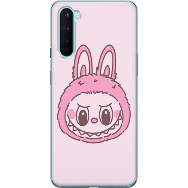 OnePlus Nord Läpinäkyvä kuori Labubu Eläinradan Bunny-vers