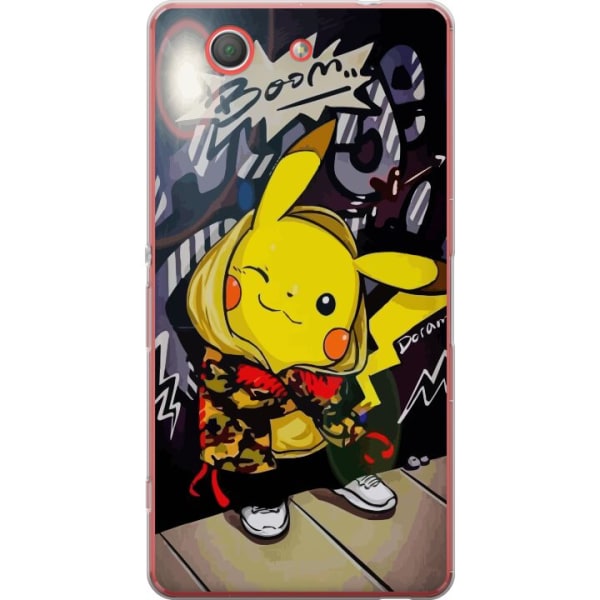 Sony Xperia Z3 Compact Gennemsigtig cover Pikachu