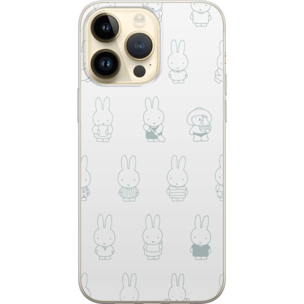 Apple iPhone 14 Pro Max Gennemsigtig cover Miffy