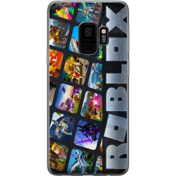 Samsung Galaxy S9 Läpinäkyvä kuori Roblox