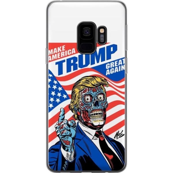 Samsung Galaxy S9 Läpinäkyvä kuori  Trump