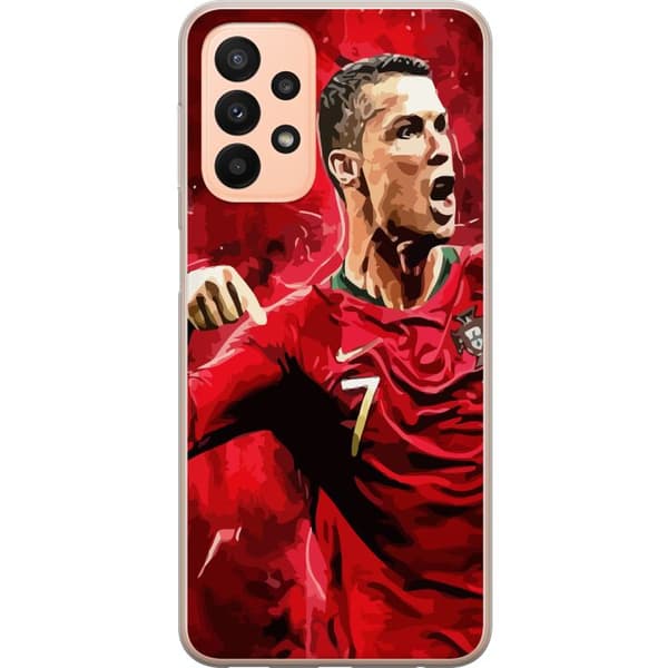 Kompatibelt Mobildeksel til Samsung Galaxy A23 Ronaldo