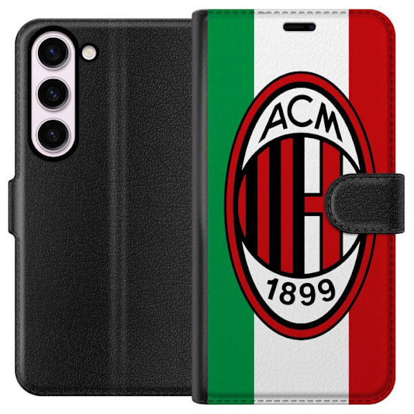 Samsung Galaxy S23 Lommeboketui AC Milan