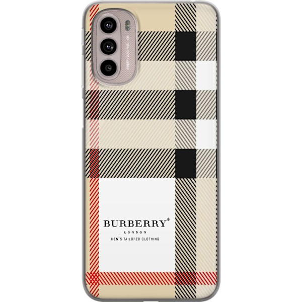 Motorola Moto G41 Läpinäkyvä kuori Burberry