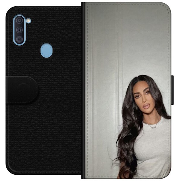Samsung Galaxy A11 Plånboksfodral Kim Kardashian – Iconic Style Collection