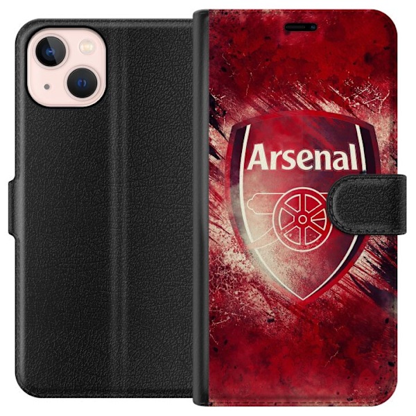 Apple iPhone 13 Lompakkokotelo Arsenal Jalkapallo
