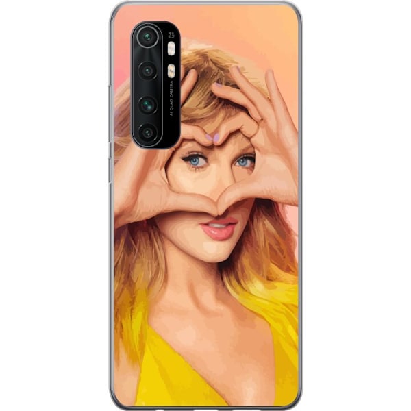 Xiaomi Mi Note 10 Lite Genomskinligt Skal Taylor Swift