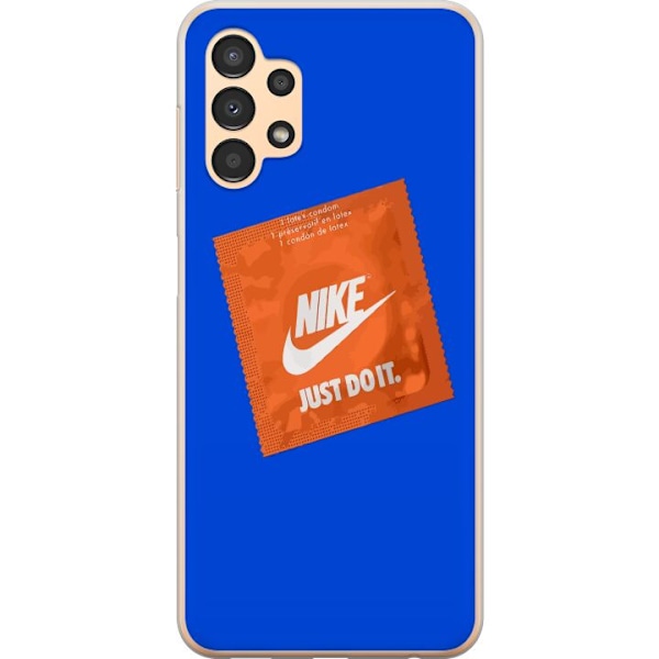 Samsung Galaxy A13 Läpinäkyvä kuori Nike