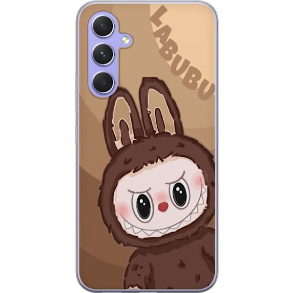 Samsung Galaxy A54 Genomskinligt Skal Labubu Cloud Cutie – V