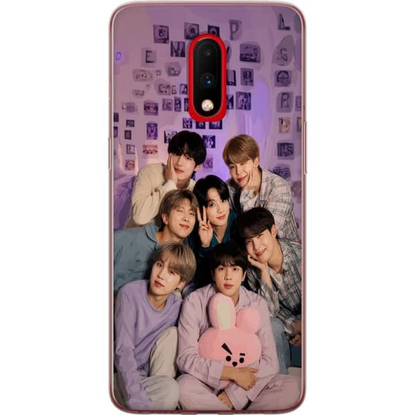 Kompatibelt Mobildeksel til OnePlus 7 BTS lila