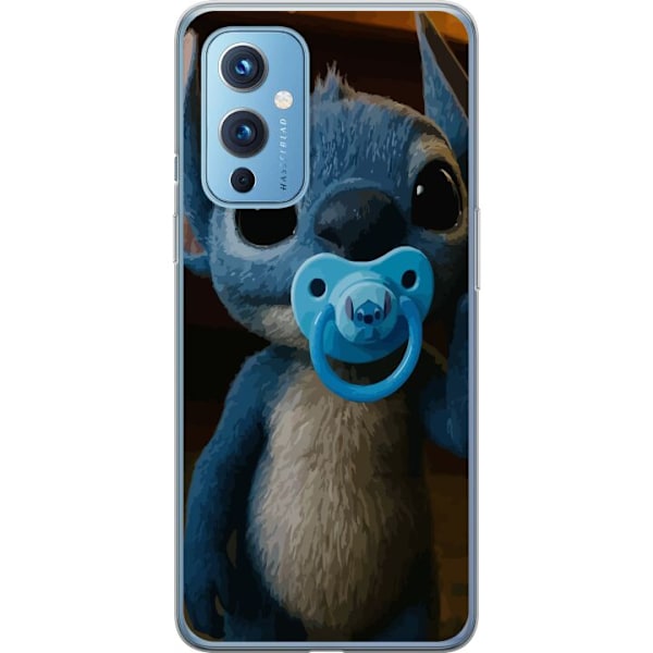 OnePlus 9 Läpinäkyvä kuori Stitch & Napp - vauvateema söpöllä hahmolla