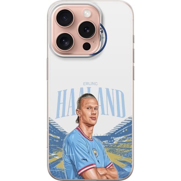 Apple iPhone 16 Pro Gennemsigtig cover Erling Haaland