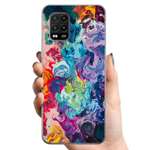 Xiaomi Mi 10 Lite 5G TPU Mobilskal Wild Colours