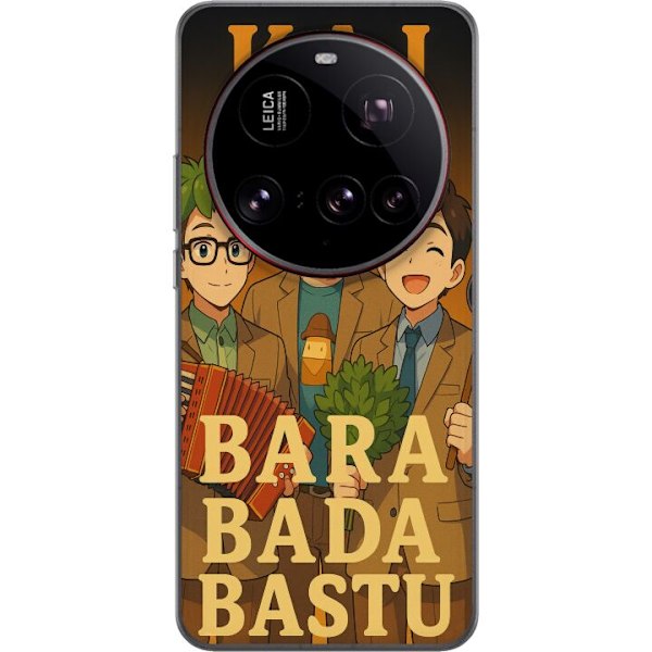 Xiaomi 15 Ultra Läpinäkyvä kuori KAJ Bara vain kylpeä saun