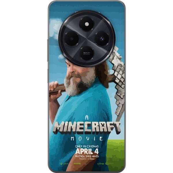 Xiaomi Redmi A4 Läpinäkyvä kuori Minecraft-elokuva