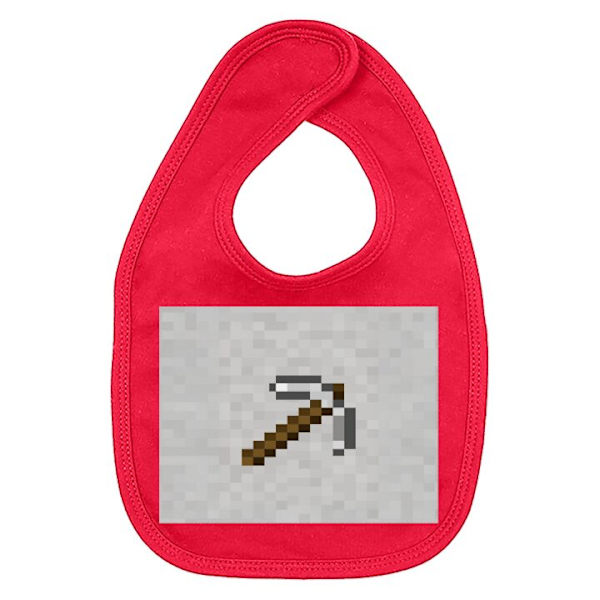 Bebis Haklapp Minecraft Tools Röd one size