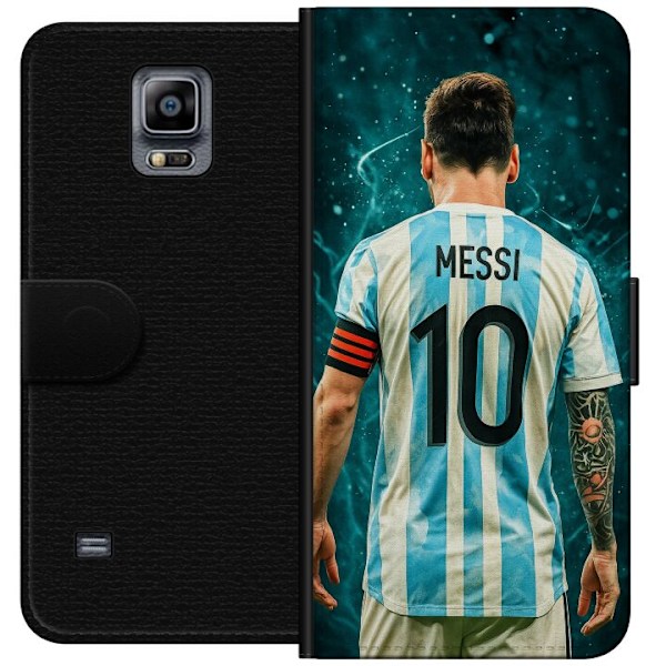 Samsung Galaxy Note 4 Lompakkokotelo Messi