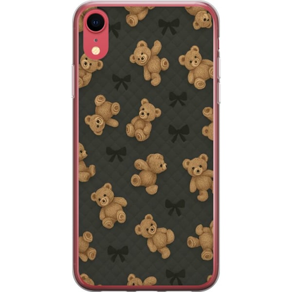 Apple iPhone XR Läpinäkyvä kuori Teddy Halauksia