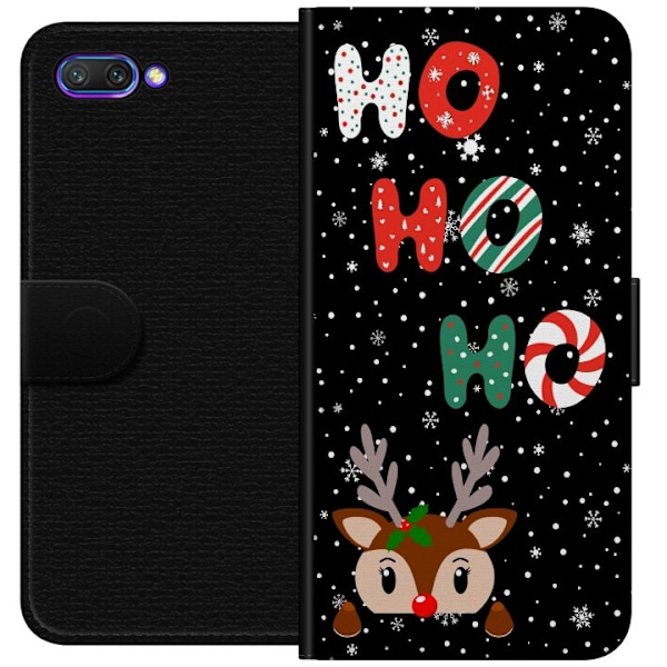 Honor 10 Lommeboketui HO HO HO