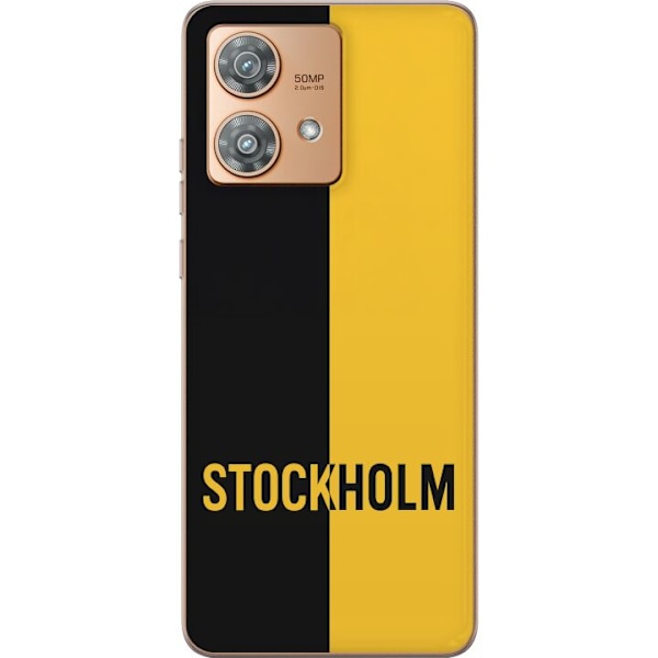 Motorola Edge 40 Neo Läpinäkyvä kuori Stockholm – jalkapa