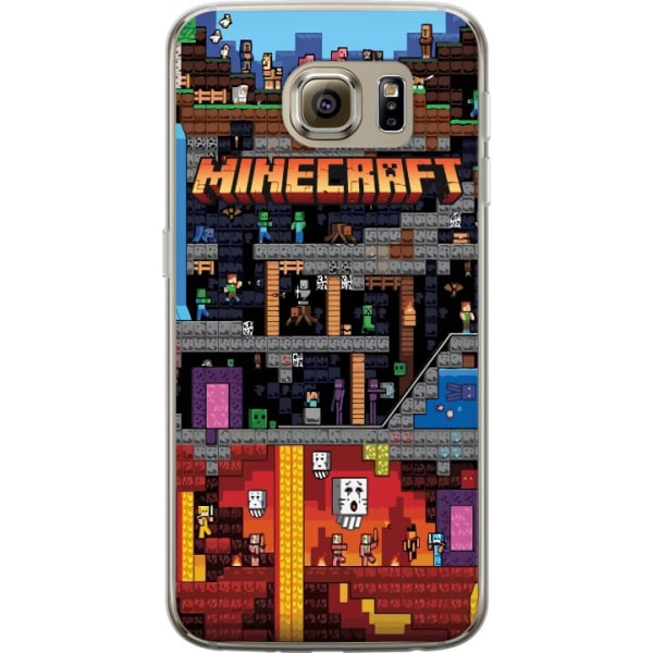 Samsung Galaxy S6 Cover / Mobilcover - Minecraft