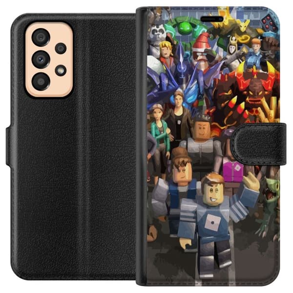 Kompatibelt Plånboksfodral till Samsung Galaxy A33 5G Roblox - W