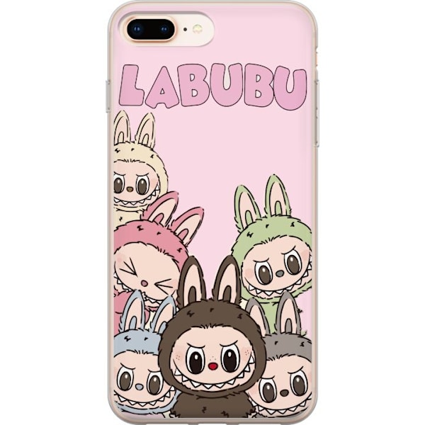 Apple iPhone 8 Plus Läpinäkyvä kuori Labubu Classics