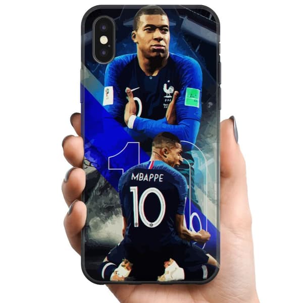 Kompatibelt Mobilskal till Apple iPhone X Kylian Mbappé
