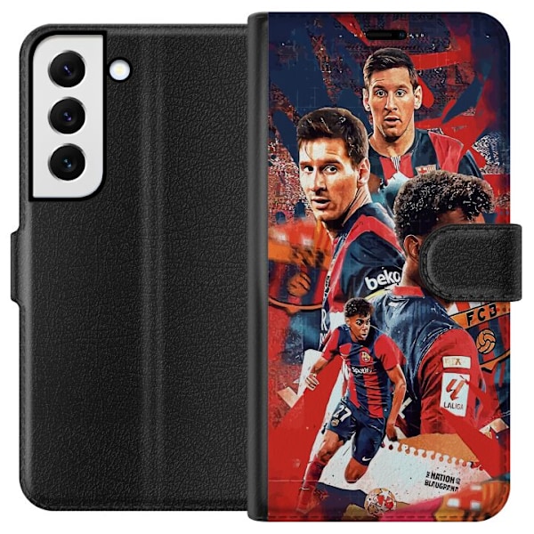 Samsung Galaxy S22+ 5G Tegnebogsetui Yamal Lamine x Messi