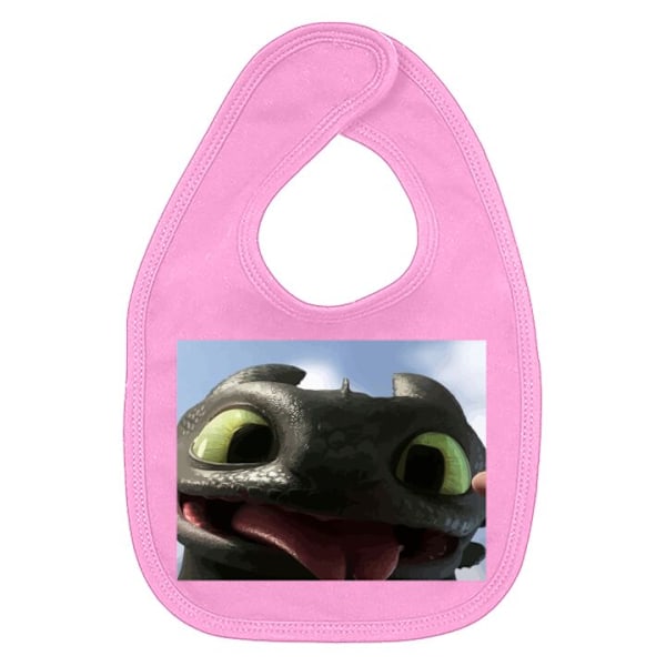 Bebis Haklapp How to Train Your Dragon (Draktränaren) Mörkrosa one size