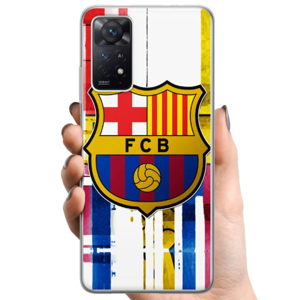 Xiaomi Redmi Note 11 Pro 5G TPU Mobilcover FC Barcelona