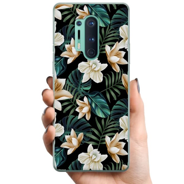 OnePlus 8 Pro TPU Matkapuhelimen kuori Kukat