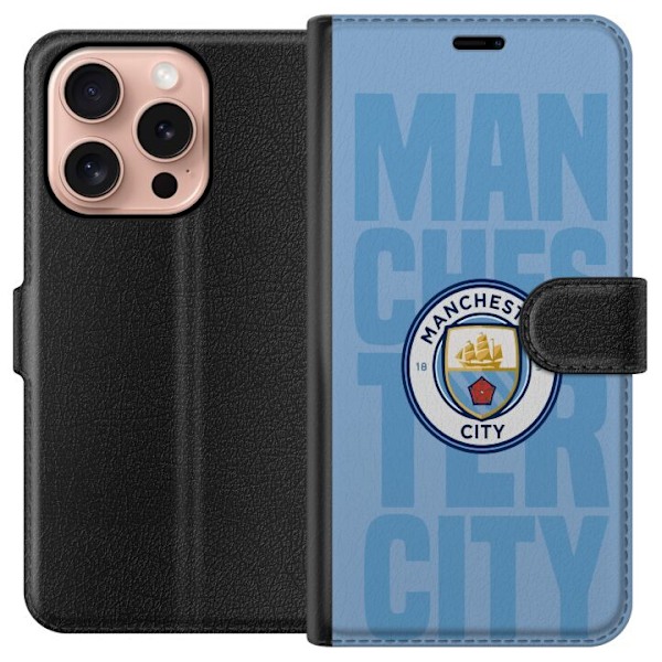 Apple iPhone 16 Pro Lommeboketui Manchester City