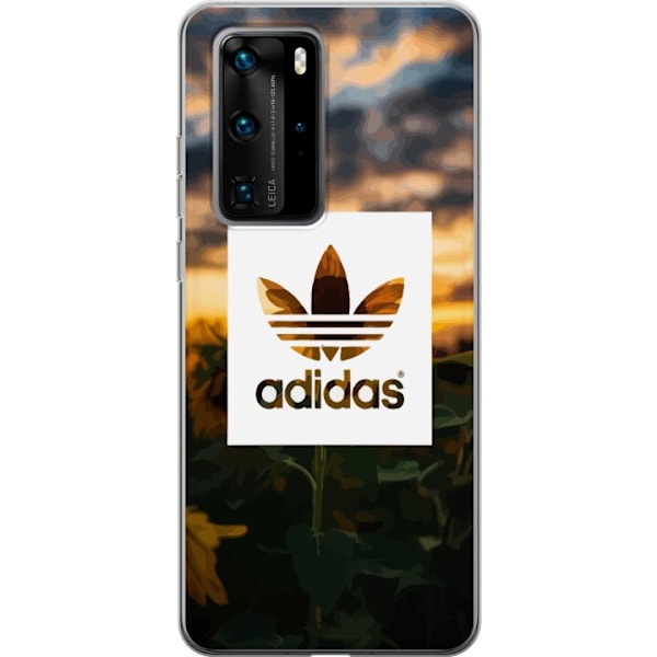 Huawei P40 Pro Gennemsigtig cover Adidas