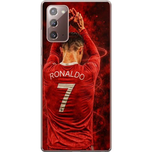 Samsung Galaxy Note20 Gjennomsiktig deksel Ronaldo